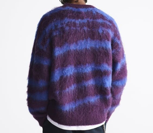 Reasonable Rate Best Designs <b>Men</b> Mohair Sweater Breathable High Quality Top Trending Anti Wrinkle Mohair Sweater Shirts - Product Image 4