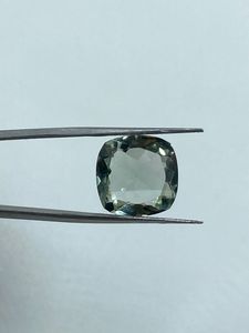 Piedra preciosa de amatista natural de alta calidad, suelta, 18.76 quilates, corte cojín de 14 mm, color verde, para la fabricación de joyas. R.K. GEMS & JEWELLERY - Product Image 2