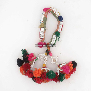 Real Rare Gypsy Banjara Tribal Fusion Belly Dance Armlet Anklet Vintage Retro Art Bohemian <b>Beaded</b> <b>Bracelet</b> Gift Idea - Product Image 2