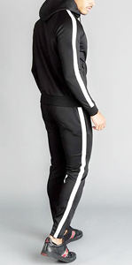 Conjunto Deportivo para Hombre, Talla XXL, Elástico, Poliéster y Spandex, Dos Piezas, Transpirable, Ropa Deportiva de Invierno - Product Image 4