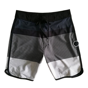 Men's Solid Mid Waist <b>Board</b> Shorts Quick Dry Breathable Sublimation <b>Transfer</b> Print Polyester Drawstring Casual Swimwear - Product Image 1
