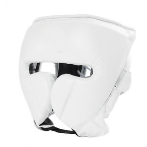 Casco de Boxeo de Cuero con Logotipo Personalizado, Fabricante Profesional, Casco Abierto para MMA, Muay Thai, Kickboxing, Protección Facial para Competencia - Product Image 2