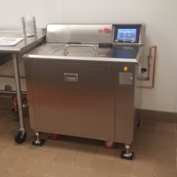 Digesteur de déchets alimentaires électrique intelligent, grande capacité 100 kg, machine de compostage industrielle en acier inoxydable pour les cafétérias