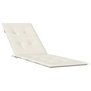 Cojín para Silla de Jardín 100% Poliéster Melange Crema Extrafino para Uso en Exteriores - Product Image 2