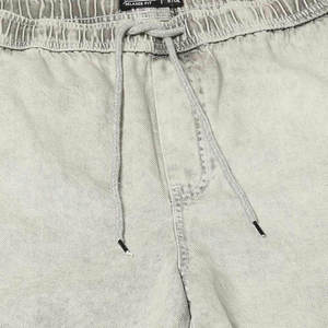 Shorts en jean pour homme en coton lavé, coupe droite, durables, pour usage quotidien, style décontracté - Product Image 6