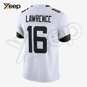 เสื้อฟุตบอลอเมริกัน XEEP รุ่นปรับแต่งได้ XC-AFU-20 สำหรับผู้ชาย เนื้อผ้าโพลีเอสเตอร์น้ำหนักเบา ระบายอากาศได้ดี พิมพ์ลายด้วยเทคโนโลยีฮีททรานเฟอร์ ประสิทธิภาพสูง - Product Image 2