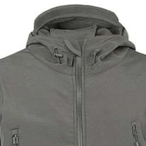 Veste tactique d'extérieur en softshell effet peau de requin pour homme, imperméable et coupe-vent, vêtement de chasse camouflage, fabriquée par un fabricant OEM. - Product Image 6