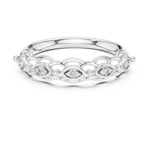 MINIMALIST LAB GROWN DIAMOND Round BRILLIANT CUT RHODIUM PLATED 18KT ROSE <b>GOLD</b> ENGAGEMENT WEDDING DAILY USE WOMEN'S <b>RING</b> <b>SET</b> - Product Image 5