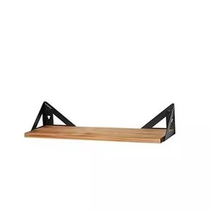 Hot Selling <b>Wall</b> Mounted Wooden Floating <b>Shelf</b> Set Three Layer Rectangle Shape Storage Rack for Living Room Home Organization - Product Image 5