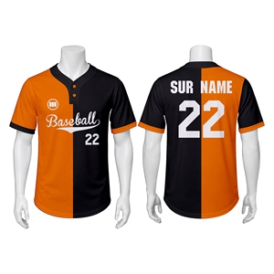 Camisetas Deportivas de Béisbol Personalizadas de Alta Demanda, Ligeras y Transpirables, Proveedor y Fabricante de Uniformes para Equipos de Béisbol - Product Image 1