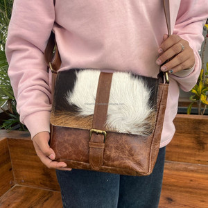 2024 Newest Wholesale Fashion Real Cowhide Leather Crossbody Purse <b>for</b> <b>Men</b> & Women Genuine Leather Luxury <b>Messenger</b> Handbags - Product Image 4