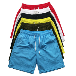 Beach Swimming Short <b>For</b> <b>Men</b> Customizable Quick Dry Shorts Solid Pattern Swim <b>Trunk</b> OEM Service Hot Selling Swimwear Wholesale - Product Image 5
