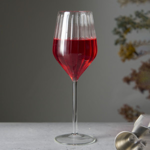 Copa de Vino con Diseño de Diamantes Único, Cristal Elegante de Primera Calidad, Colección de Artículos para Beber para Bares, Cafés y Restaurantes, Suministro al por Mayor - Product Image 3