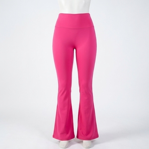 Leggings acanalados sin costuras para mujer, pantalones de yoga texturizados de cintura alta, ropa de gimnasio y fitness personalizada al por mayor, proveedor de fábrica mayorista - Product Image 5