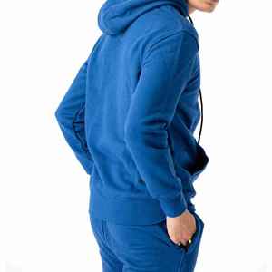Low Price Men's Streetwear Plus Size 100% Cotton Tracksuit Sport Training Breathable Quick Dry Windproof Eco-Friendly Autumn OEM - Product Image 6