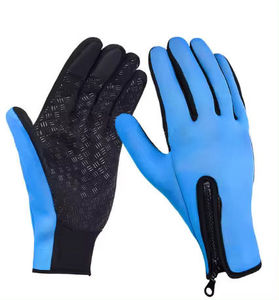 Breathable <b>Bike</b> Gloves Full <b>Finger</b> Pad Cycling Gloves Touchscreen Reflective Mountain Biking Bicycle Gloves Wholesale Price - Product Image 1