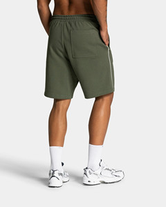 Ensemble d'été décontracté 2 pièces pour homme de qualité supérieure OEM avec t-shirt et short à doublure contrastée – Tenue respirante et à séchage rapide pour homme - Product Image 5
