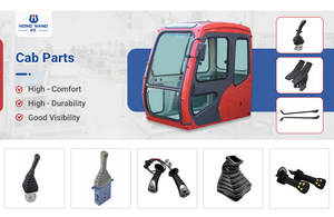 Chaise de cabine automatisée pour excavatrice HongWang SK60-4, pièces de rechange, garantie 1 an, qualité certifiée, plusieurs options, directement de l'usine - Product Image 6
