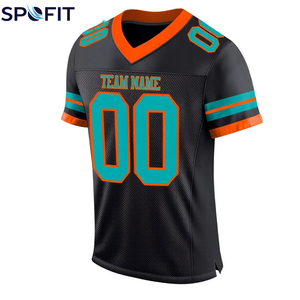 Jersey de Fútbol Americano Personalizado Premium, Calidad Profesional, 100% Poliéster Sublimado, OEM, Etiqueta Privada, Nombre, Número y Logotipo Personalizados, MOQ Bajo - Product Image 5