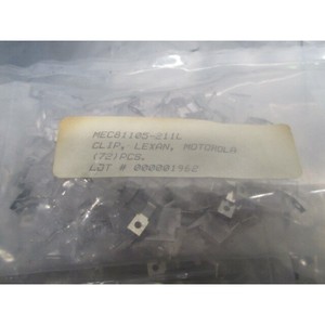 72 M.E.C. Clip Tech MEC81105-211L, Lexan - Equipo y Piezas de Semiconductores de Confianza de Global Legacy Semiconductor - Product Image 1