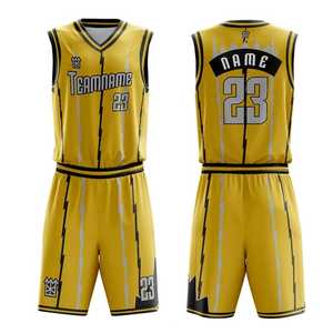 Uniformes de Baloncesto Rojos sin Mangas de Alta Calidad, Transpirables y Cómodos, Tallas Grandes, Personalizados con Nombre de Equipo Impreso - Product Image 2