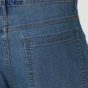 กางเกงยีนส์ขาสั้นคุณภาพสูงขายดีที่สุดจากโรงงานผู้ผลิต กางเกงยีนส์ขาสั้นผู้ชายสั่งทำพิเศษ กางเกงยีนส์ขาสั้นสตรีทแวร์ กางเกงยีนส์เดนิมสำหรับเด็กผู้ชาย - Product Image 6