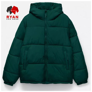 เสื้อแจ็คเก็ตพัฟเฟอร์คุณภาพสูง แห้งเร็ว สวมใส่สบาย สำหรับผู้ชาย ผู้ใหญ่ และเด็ก  ออกแบบสีและโลโก้ได้ตามต้องการ - Product Image 1