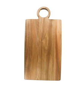 Planche à découper en bois de qualité alimentaire avec poignée, planches à découper pour légumes, accessoire de cuisine, bloc de découpe au meilleur prix - Product Image 3