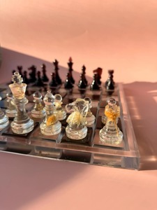 Handmade Resin Artistic Belladec <b>Chess</b> <b>Set</b> with Renaissance Knight Design-Classic Strategy Game - Product Image 4