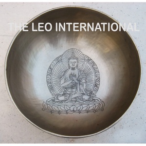 Bol chantant en métal artisanal de qualité supérieure, fabriqué en Inde, bol chantant bouddhiste, bol accordé sur les chakras, exportateur en Inde - Product Image 4