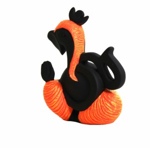Modern Resin Om Ganesha Statue | Abstract Art Deco Handmade Lord Ganesh Idol Nirmala Handicrafts for Home <b>Office</b> Spiritual Decor - Product Image 3