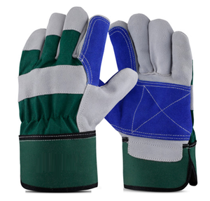 Guantes de Trabajo Resistentes de Cuero Vacuno para Palmaria, Novedad en Tendencia, Guantes de Seguridad para Construcción y Trabajo al Aire Libre - Product Image 3