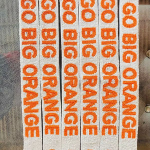 Sangle de sac perlée blanche faite à la main avec crochet, sangle en perles de rocaille pour sac à main, poignée perlée bandoulière - Product Image 1