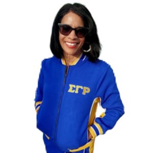 Chaqueta de Forro Polar Sigma Gamma Rho Air Tech, Chaqueta de Calentamiento, Ropa de la Hermandad Griega, Chaqueta Premium con Cierre para Mujer - Product Image 6