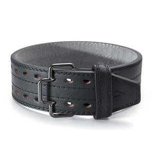 เข็มขัดยกน้ำหนักหนังปรับได้รุ่นใหม่ล่าสุด ดีไซน์ทันสมัย สีพื้น - Product Image 1