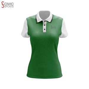 Polo de Golf Dry Fit de Poliéster 100 para Mujer - Product Image 1