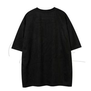 T-shirts pour hommes les plus vendus, t-shirts unis, style streetwear, 100% coton, respirant, léger, service OEM - Product Image 4