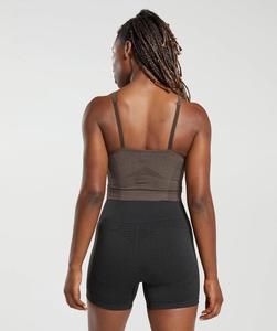 SHAFIQ SPORTS Women's <b>Heated</b> Knitted O-Neck Tank <b>Top</b> Solid Color Breathable Sporty Style Digital Printing 100% Polyester - Product Image 3