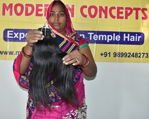 Venta al por mayor de mechones rectos de color negro natural 100% proveedor virgen cutícula alineada extensiones de cabello humano peruano - Product Image 5