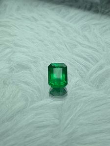 Émeraude verte naturelle taille octogonale |   Pierre d'émeraude véritable certifiée, non montée |   Pierre précieuse en émeraude de qualité supérieure |   Bijoux en gros | - Product Image 4