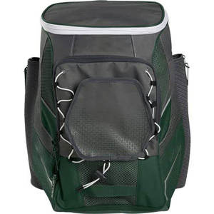 Polyester Baseball Backpack With 2 Bat Holders Large Capacity Sport Gear Bag With <b>Shoe</b> Compartment And Fence <b>Hook</b> - Product Image 4