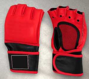 Wholesale Leather MMA Gloves <b>Open</b> Finger Kickboxing Grappling Custom Design Eco-friendly Lightweight Training Fight Gloves - Product Image 5