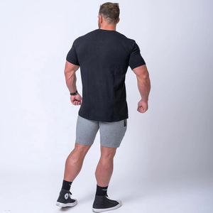 Camiseta Deportiva de Algodón y Elastano para Hombre, Estilo Urbano, Personalizable, Manga Corta, Transpirable, de Secado Rápido, para Correr, Fitness y Ejercicio Muscular - Product Image 5