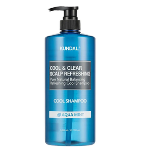 KUNDAL COOL & CLEAR REFRESHING <b>SHAMPOO</b> 500ml- AQUA MINT - Product Image 1