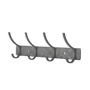 Wall Mounted Black Powder Coated Finished Iron Hanger For Decor Gifting For Bathroom Organizer For Lawn Organizer For Closet - Product Image 6