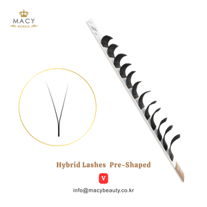Pestañas Híbridas Preformadas en V DIY, Pestañas MACY BEAUTY KOREA, Extensiones de Pestañas Premium al por Mayor, Pestañas Personalizadas con Marca Privada OEM - Product Image 3