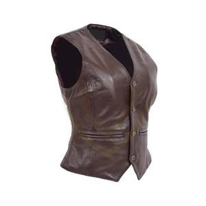 Chaleco de Cuero de Moda para Mujer, Ropa de Invierno para Damas, Chaleco de Cuero en Venta 2026 - Product Image 4