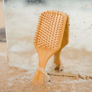 Cepillo de Pelo de Bambú Sostenible, Cepillo para el Cuidado del Cabello, para Cabello Grueso, Largo, Rizado y Liso, Servicio OEM - Product Image 6