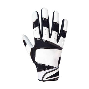 Guante de Bateo WARPRO INDUSTRY Negro/Amarillo de Poliéster/Algodón para Mano Izquierda con Cierre de Gancho y Bucle, Ligero, Duradero, Equipo de Entrenamiento Unisex - Product Image 5