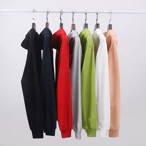 เสื้อฮู้ดดี้สีน้ำตาลทรงปกติพรีเมียม ผ้าฝ้ายฟลีซ 100% หนัก 320/500 GSM สตรีทแวร์ ระบายอากาศได้ดี มีกระเป๋า ใส่ได้ทั้งชายและหญิง เหมาะสำหรับฤดูหนาว - Product Image 4